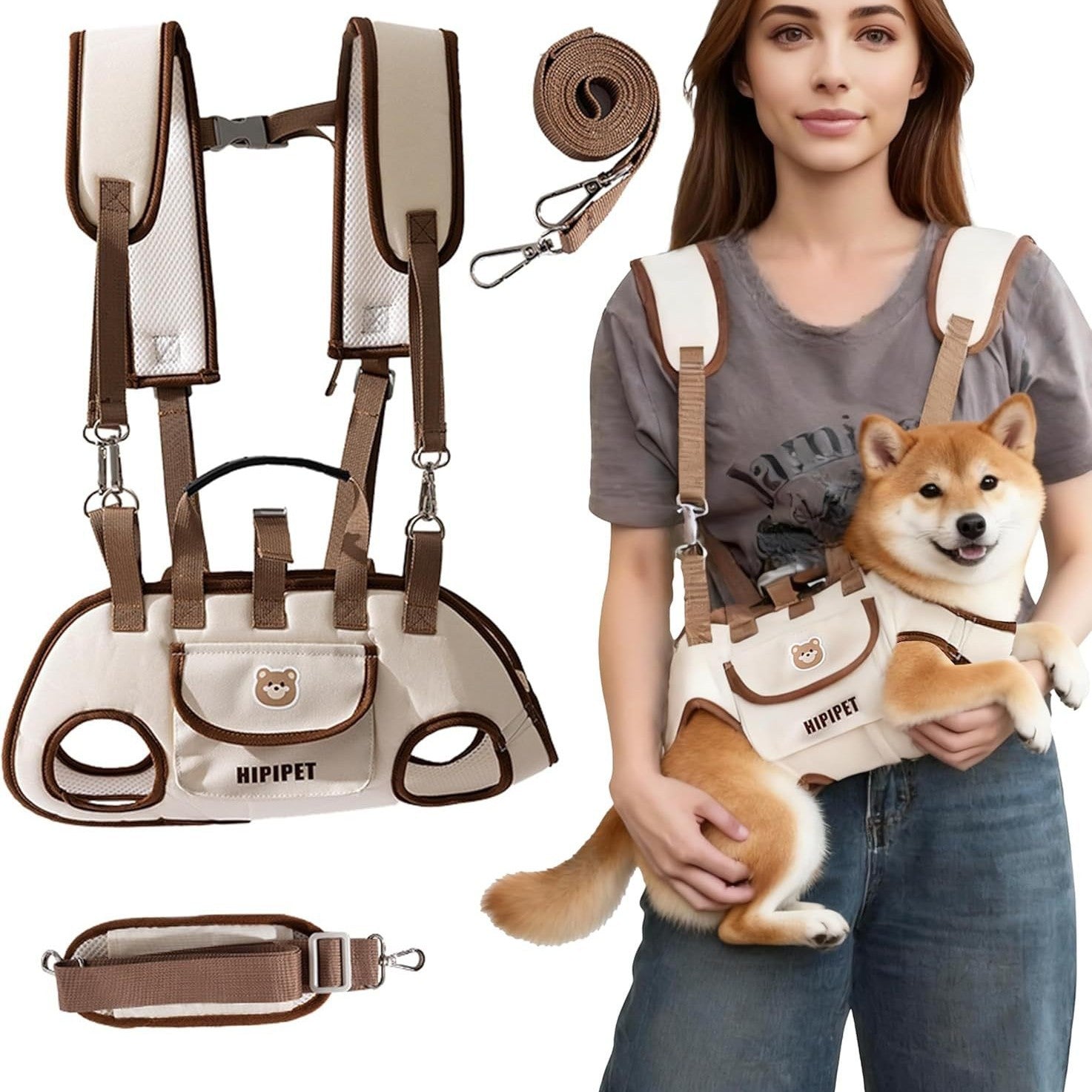 Convertible Pet Carrier Bag