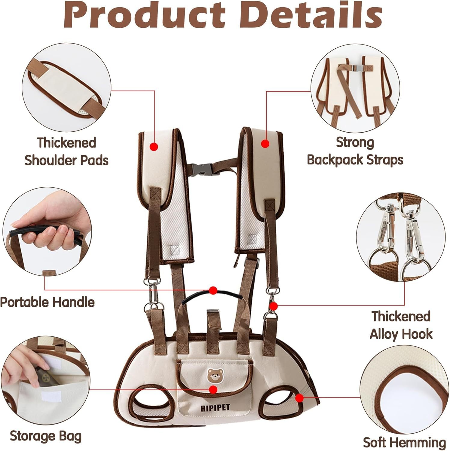Convertible Pet Carrier Bag